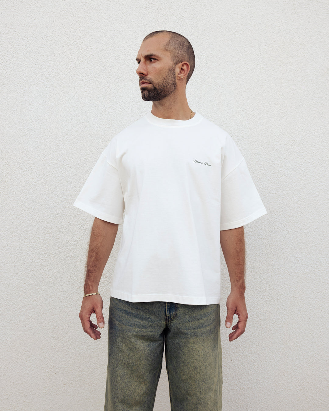Dawn Box Tee - Off-White