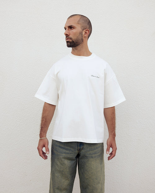 Dawn Box Tee - Off-White