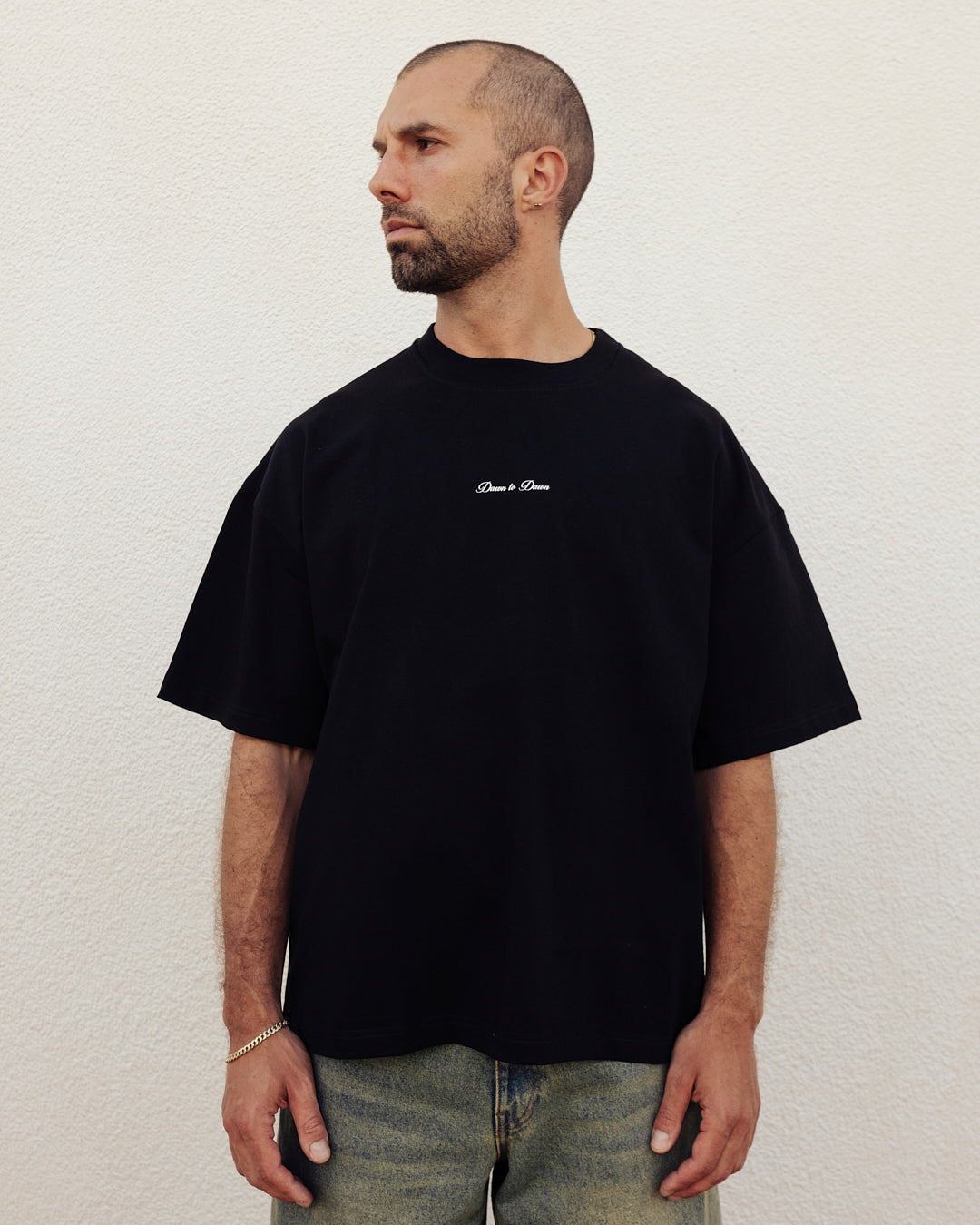 Dawn Box Tee - Black