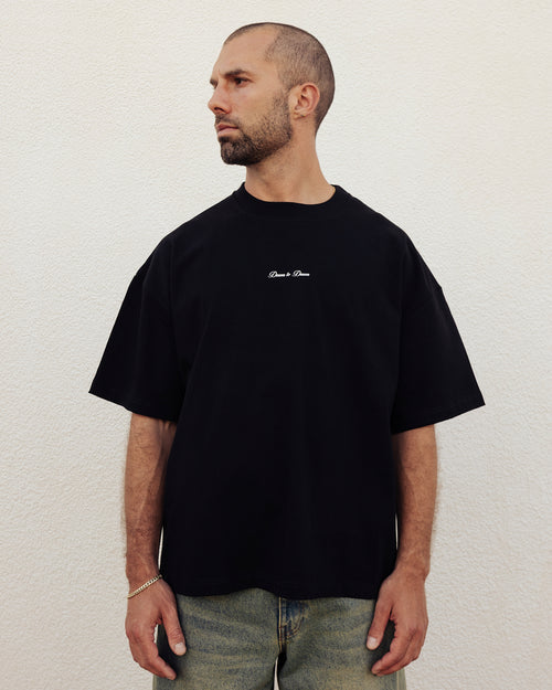 Dawn Box Tee - Black