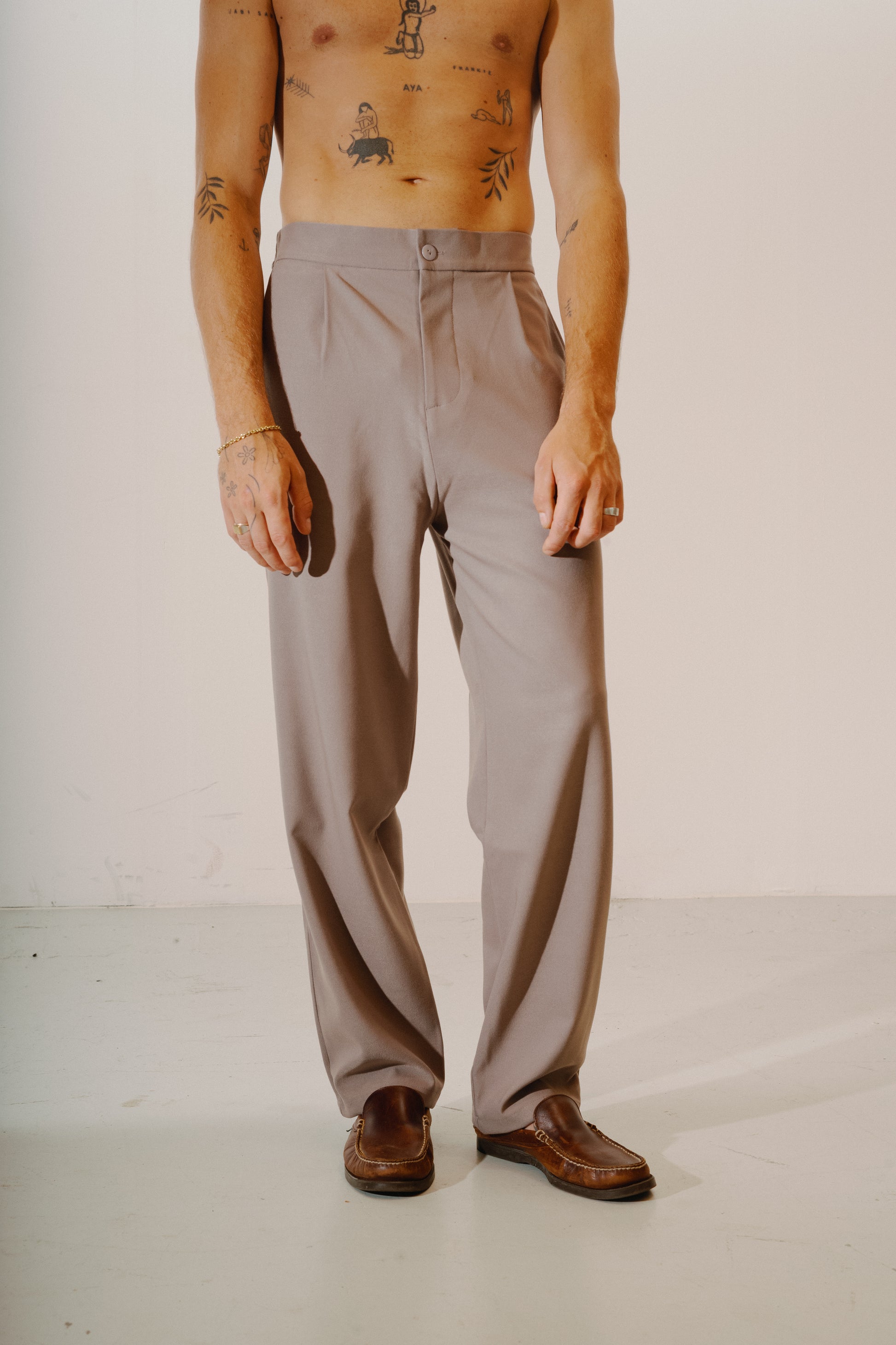 Trousers - Beau Taupe