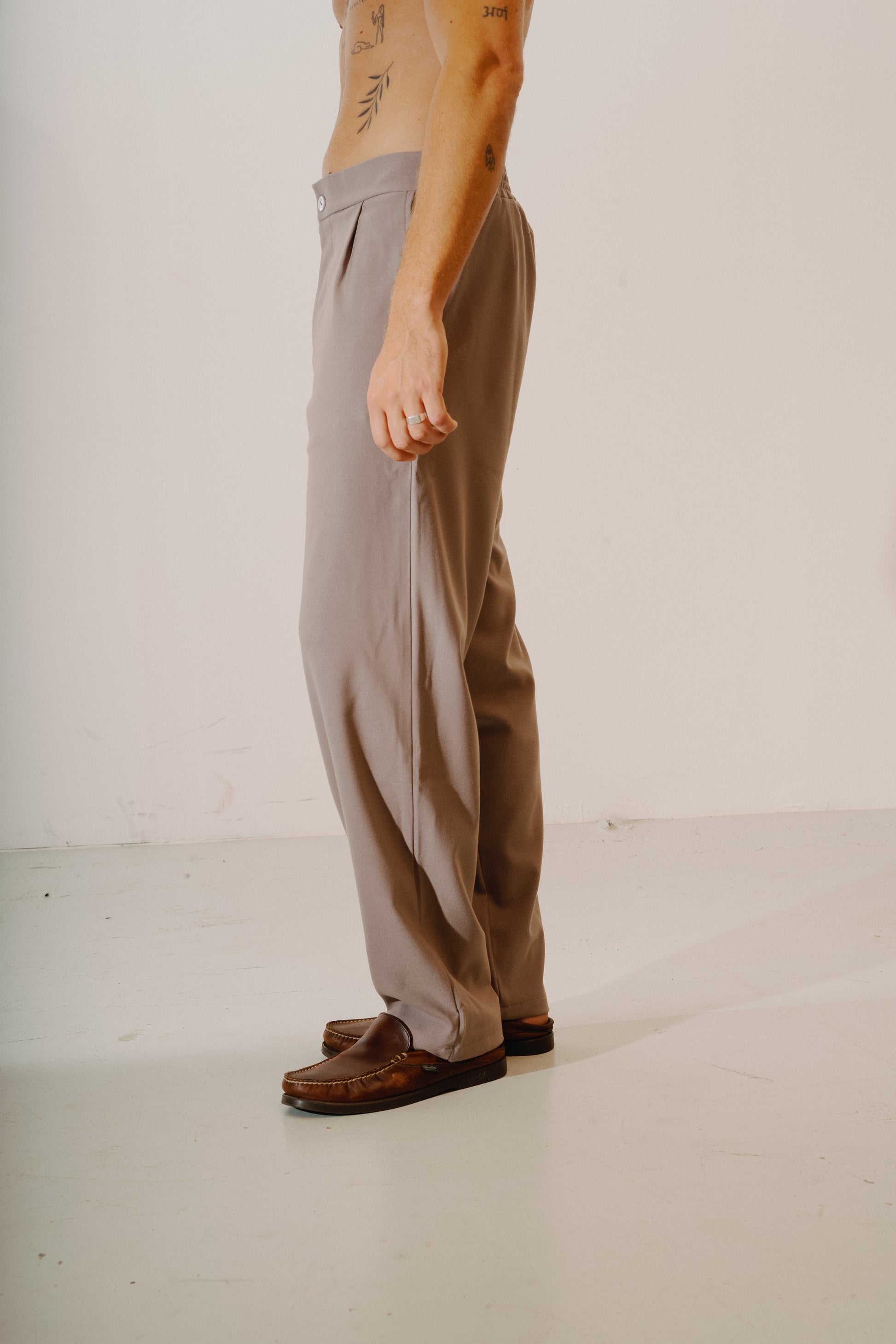 Trousers - Beau Taupe