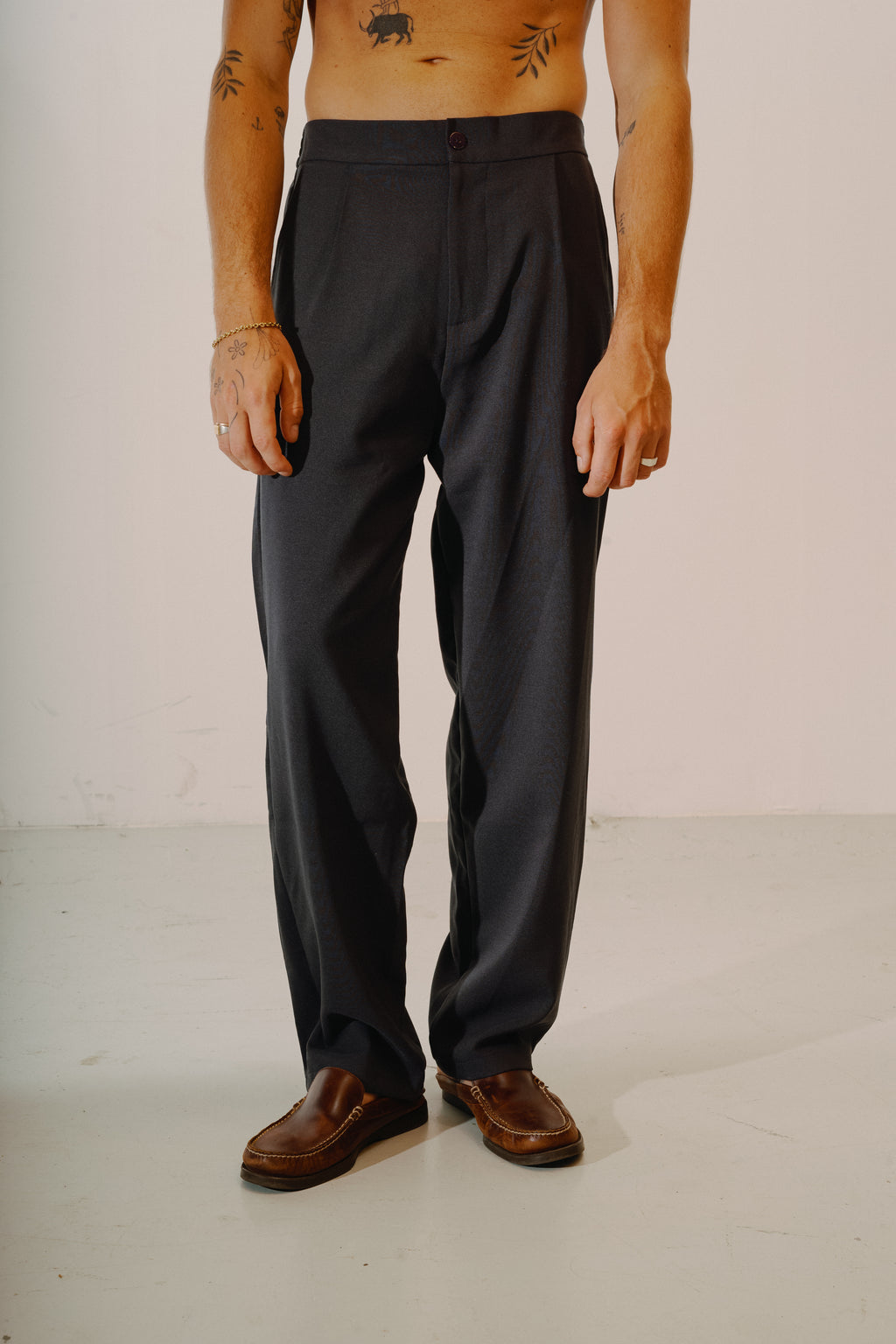 Trousers - Faron Navy