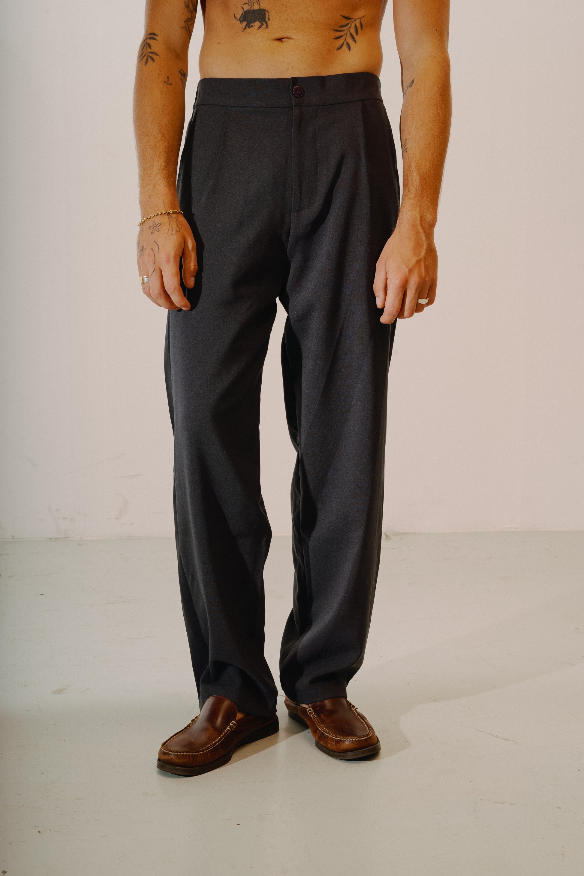 Trousers - Faron Navy