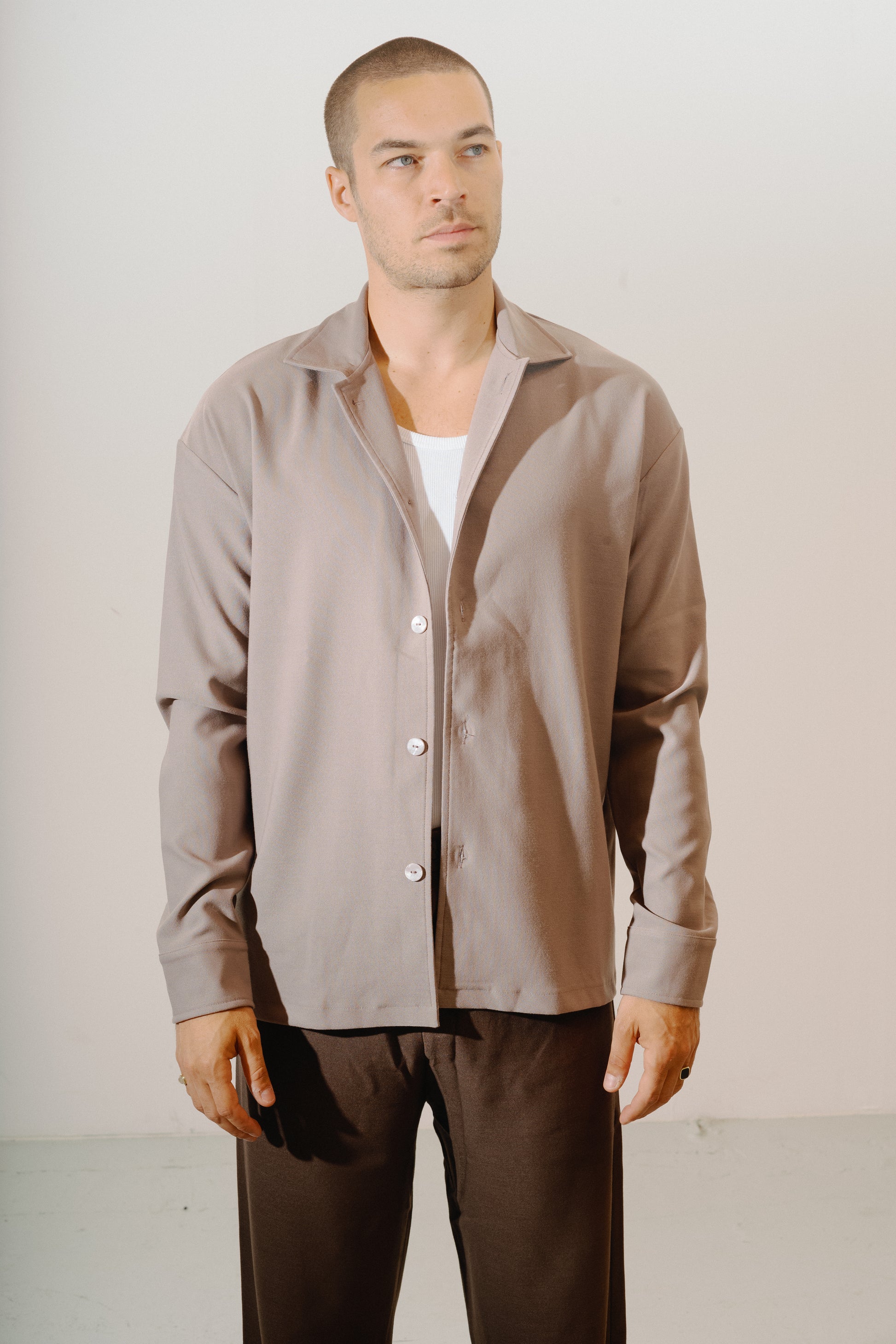 Shirt - Beau Taupe