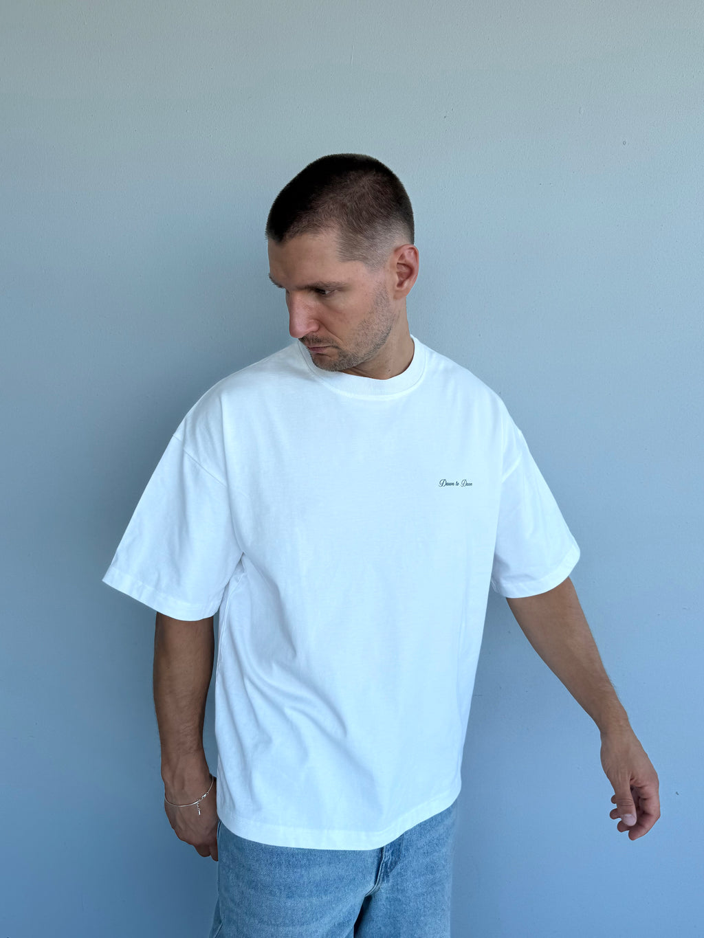 Dawn Box Tee - Off-White