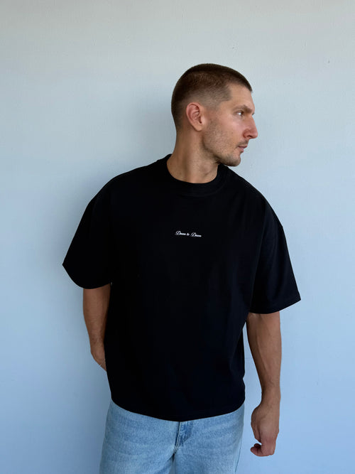 Dawn Box Tee - Black