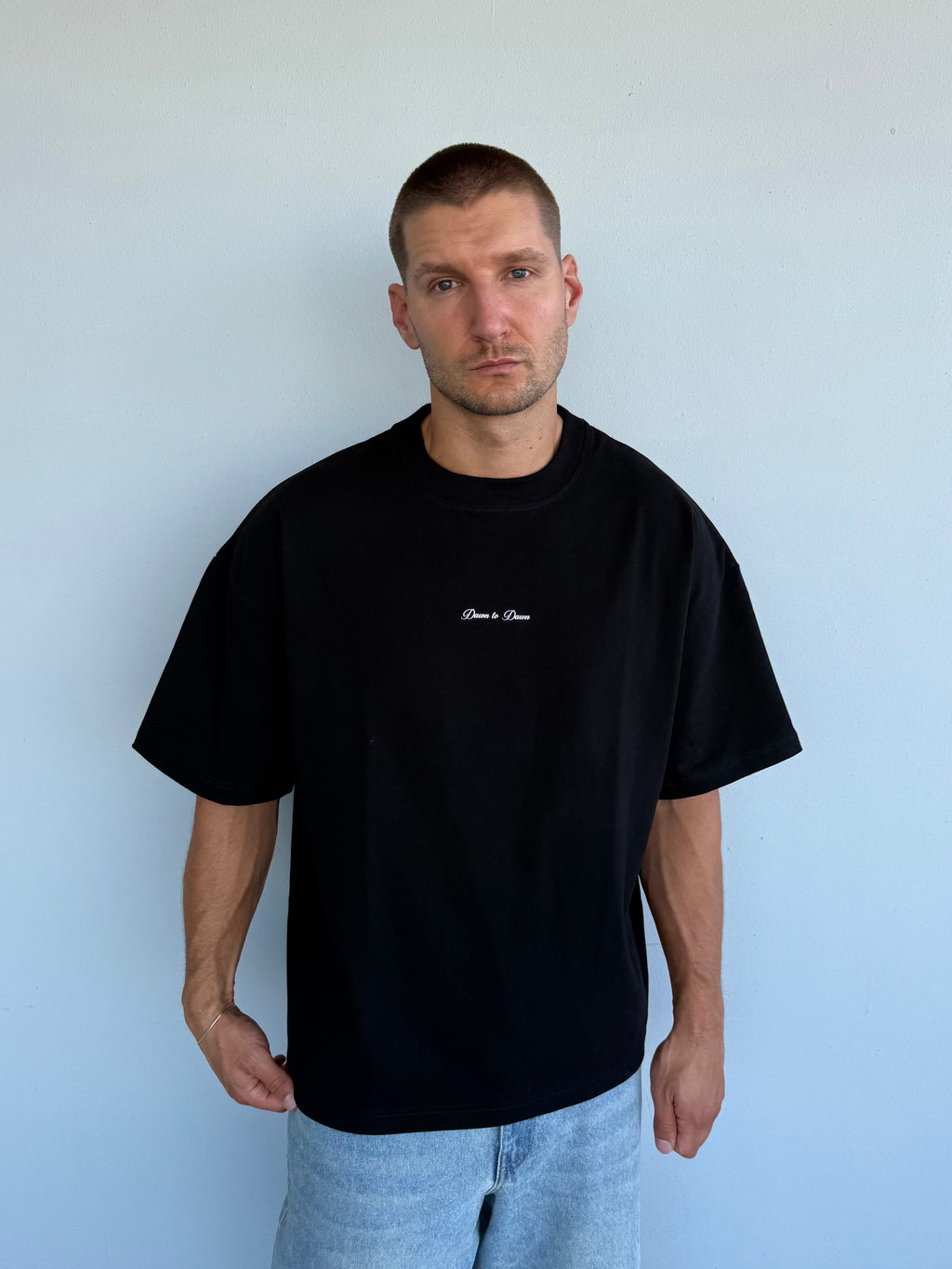 Dawn Box Tee - Black