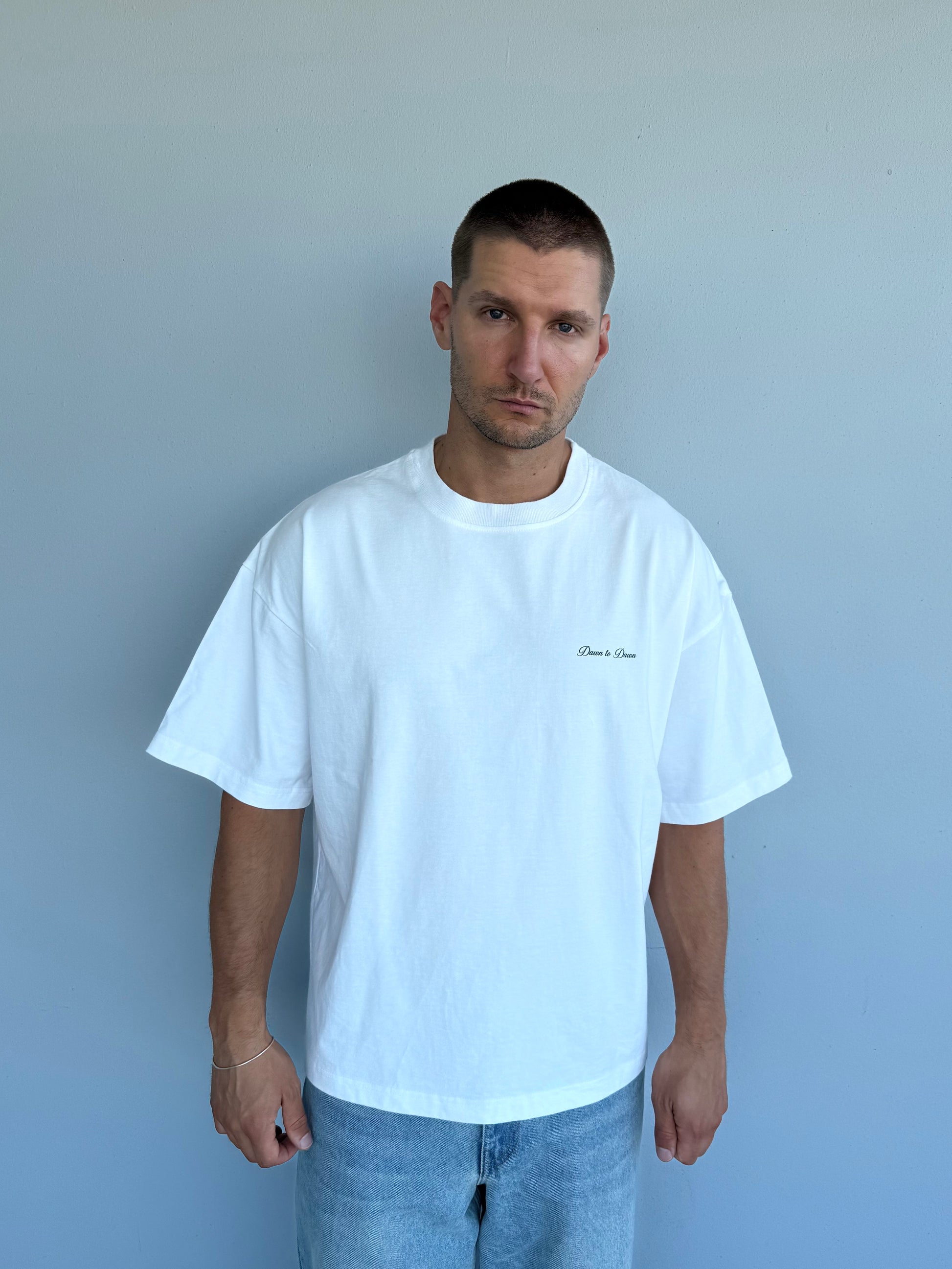 Dawn Box Tee - Off-White